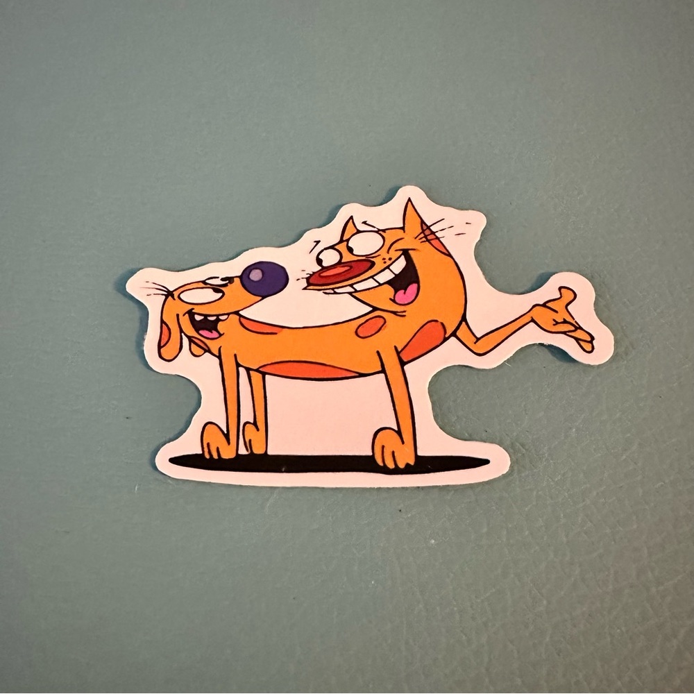 5/$10 Nickelodeon Cat Dog 90s Sticker